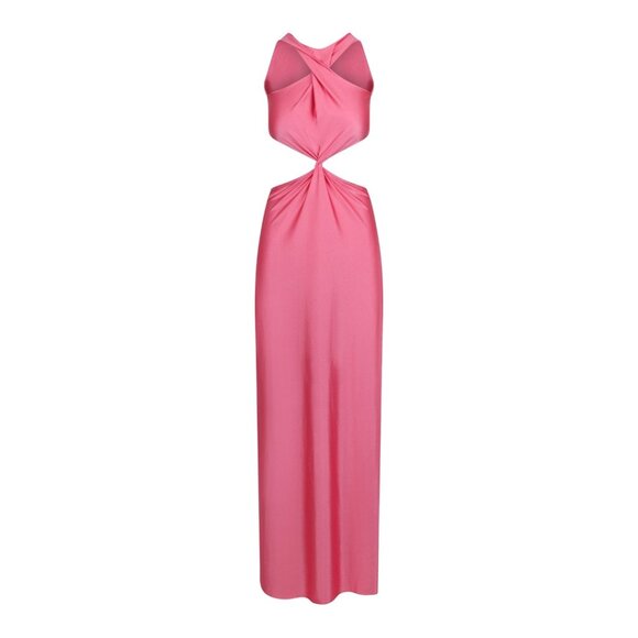 Baobab Ribera Cut-Out Maxi Dress Flamingo Size XS - Picture 8 of 13